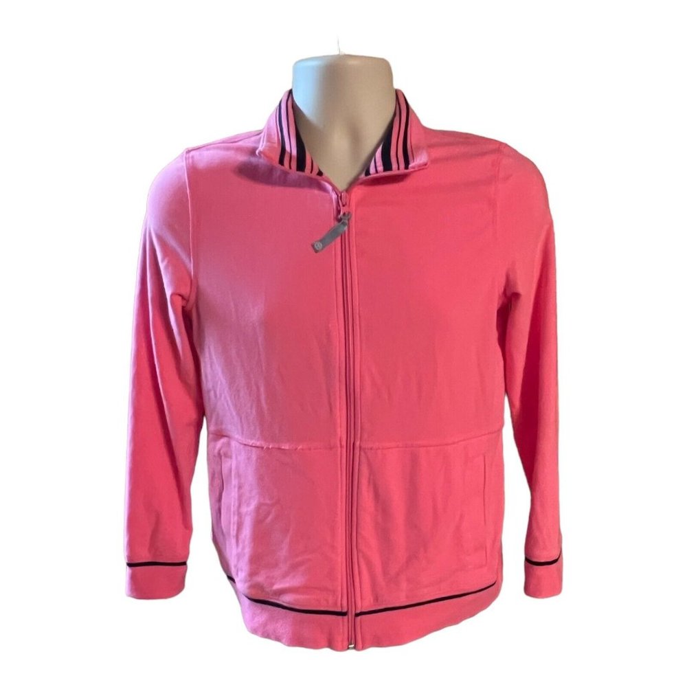 Talbots Women's Size M Petite Pink Jacket With‎ Pockets - NWT